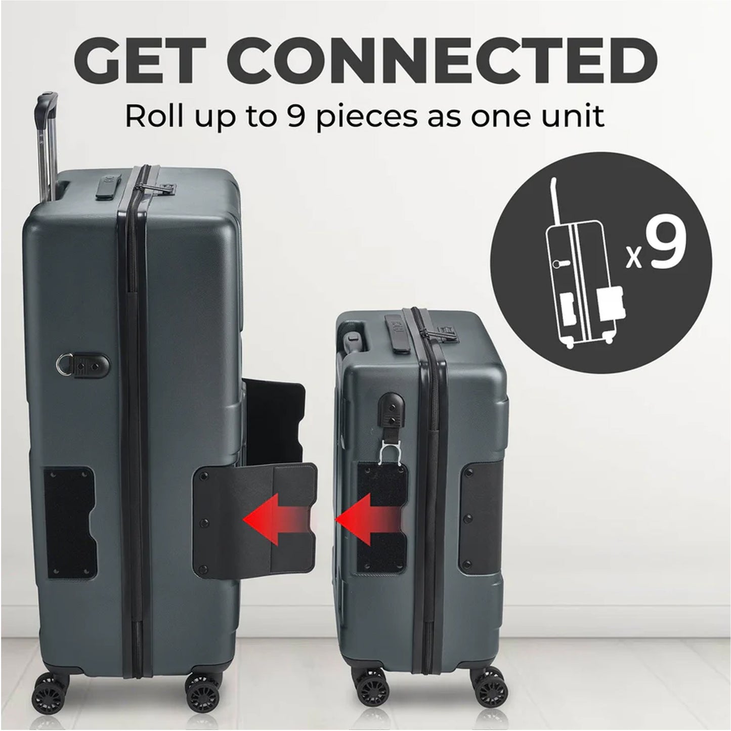 TACH V3.1 Connectable Luggage 2pc Set (Large + Carry-on, 28