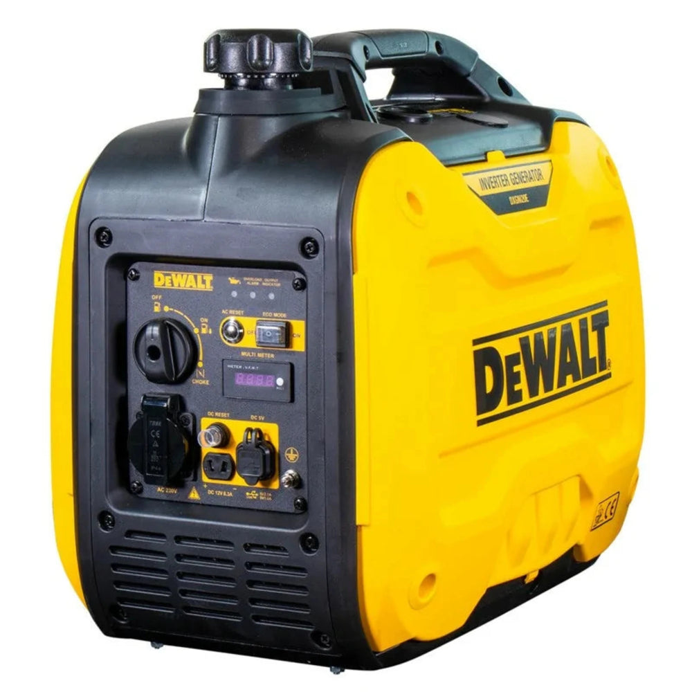 
                      
                        DEWALT Portable Inverter Generator, Silent, Rated Power 1800 Watts, 5L Petrol Tank, 7.5 Hrs Run time
                      
                    