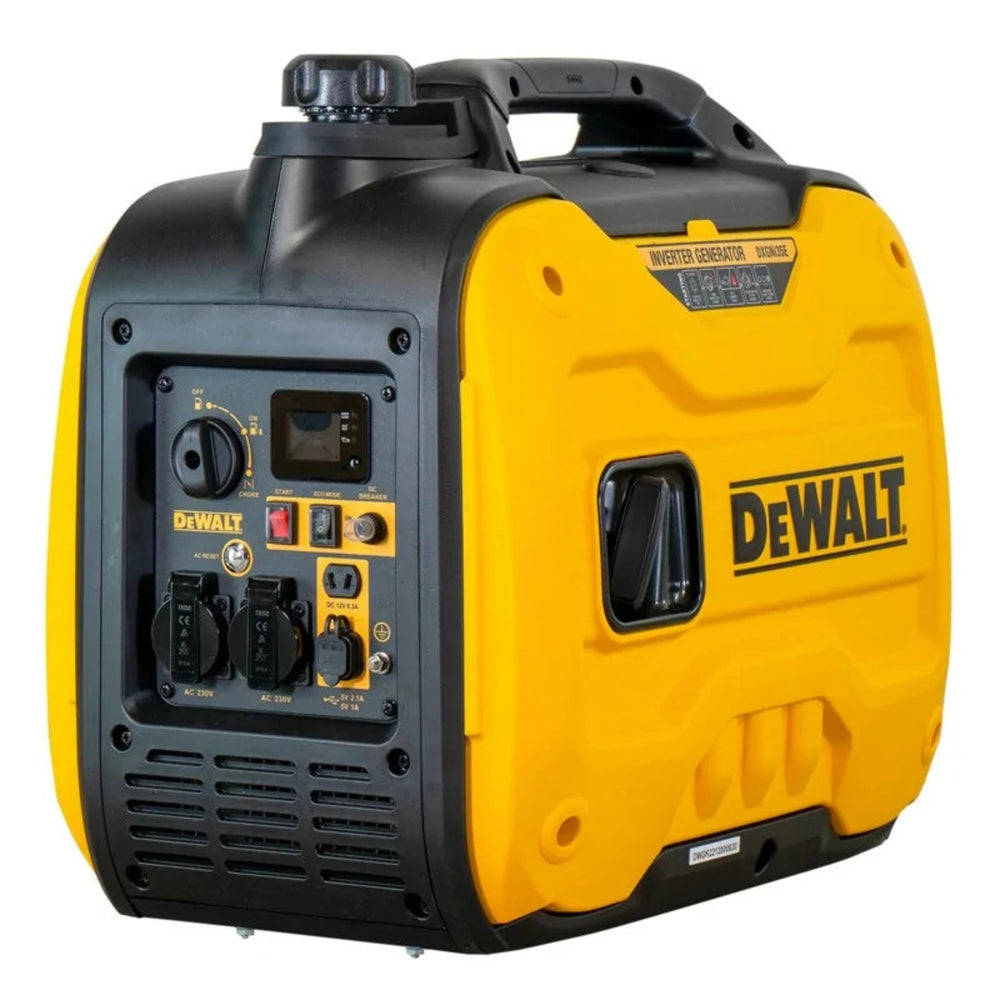 
                      
                        DEWALT Portable Inverter Generator, Silent, Rated Power 3200 Watts, 8L Petrol Tank, Electric Start, 7.5 Hrs Run time
                      
                    