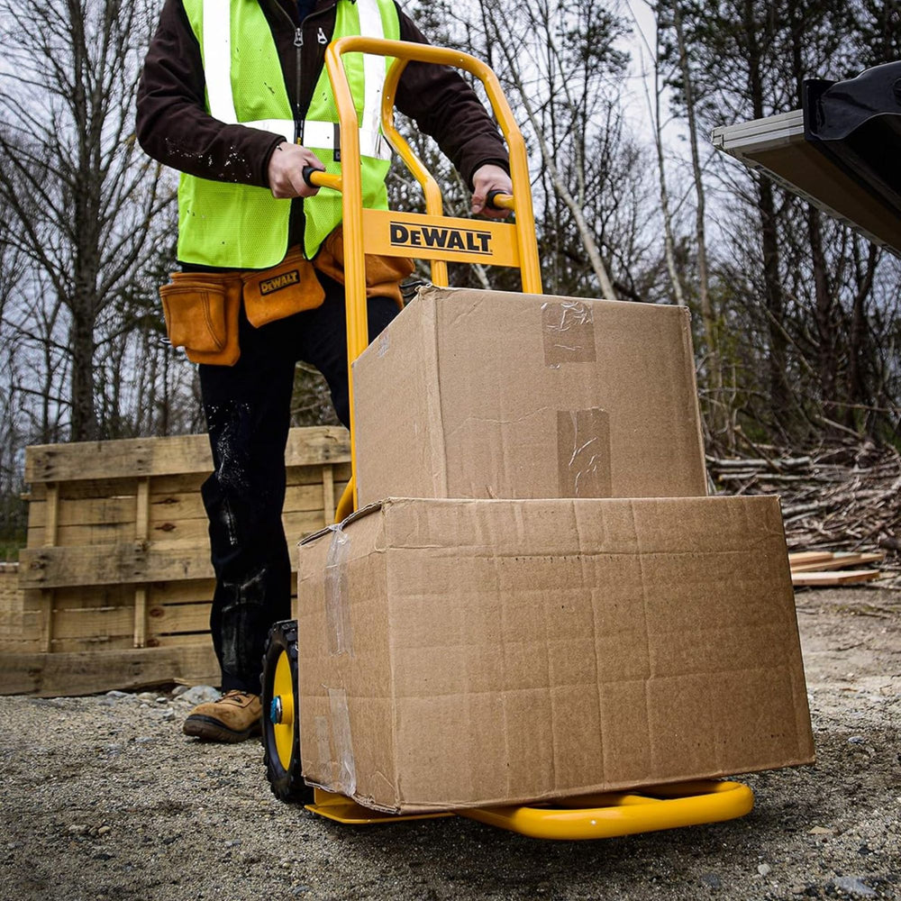 
                      
                        DEWALT Steel Hand Truck - 400Kg Load Capacity with Large Base Plate and PU Wheels - DXWT-500
                      
                    