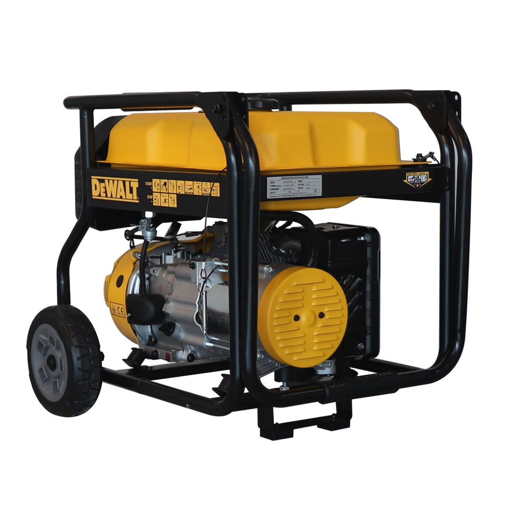 
                      
                        DEWALT Petrol Generator, 2700 Watts Rated Power, 20 L Fuel Tank, Manual Start, 19 Hours Run Time
                      
                    