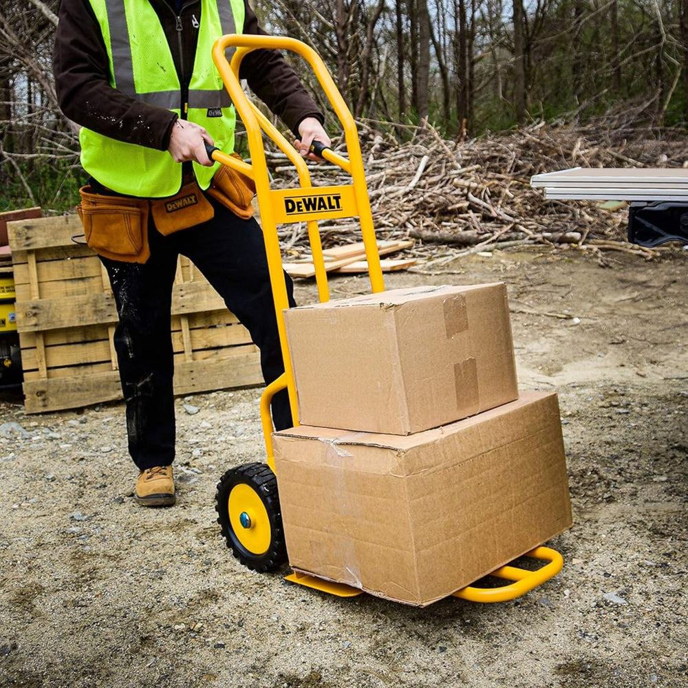 
                      
                        DEWALT Steel Hand Truck - 400Kg Load Capacity with Large Base Plate and PU Wheels - DXWT-500
                      
                    