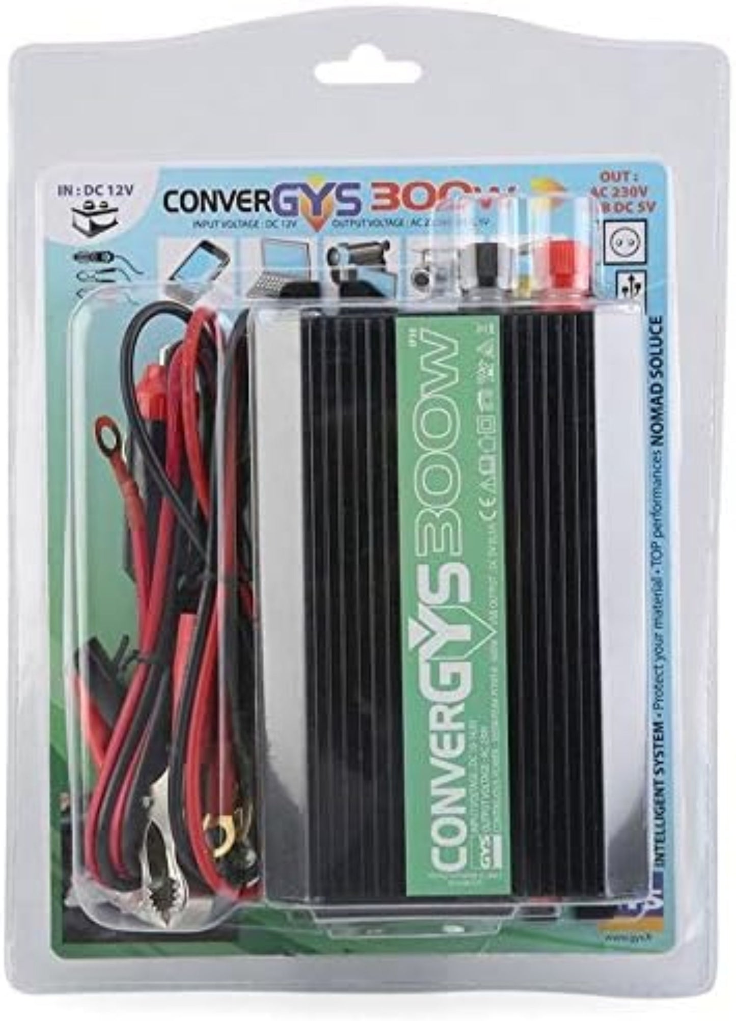 Arwani GYS 12V DC To 220V AC Inverter 300W Rated Power 