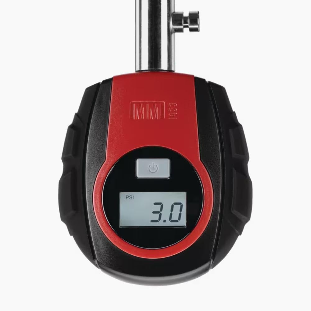 
                  
                    Arwani MOTOMASTER Digital Tire Pressure Gauge Heavy Duty with Light 5-120 PSI 
                  
                