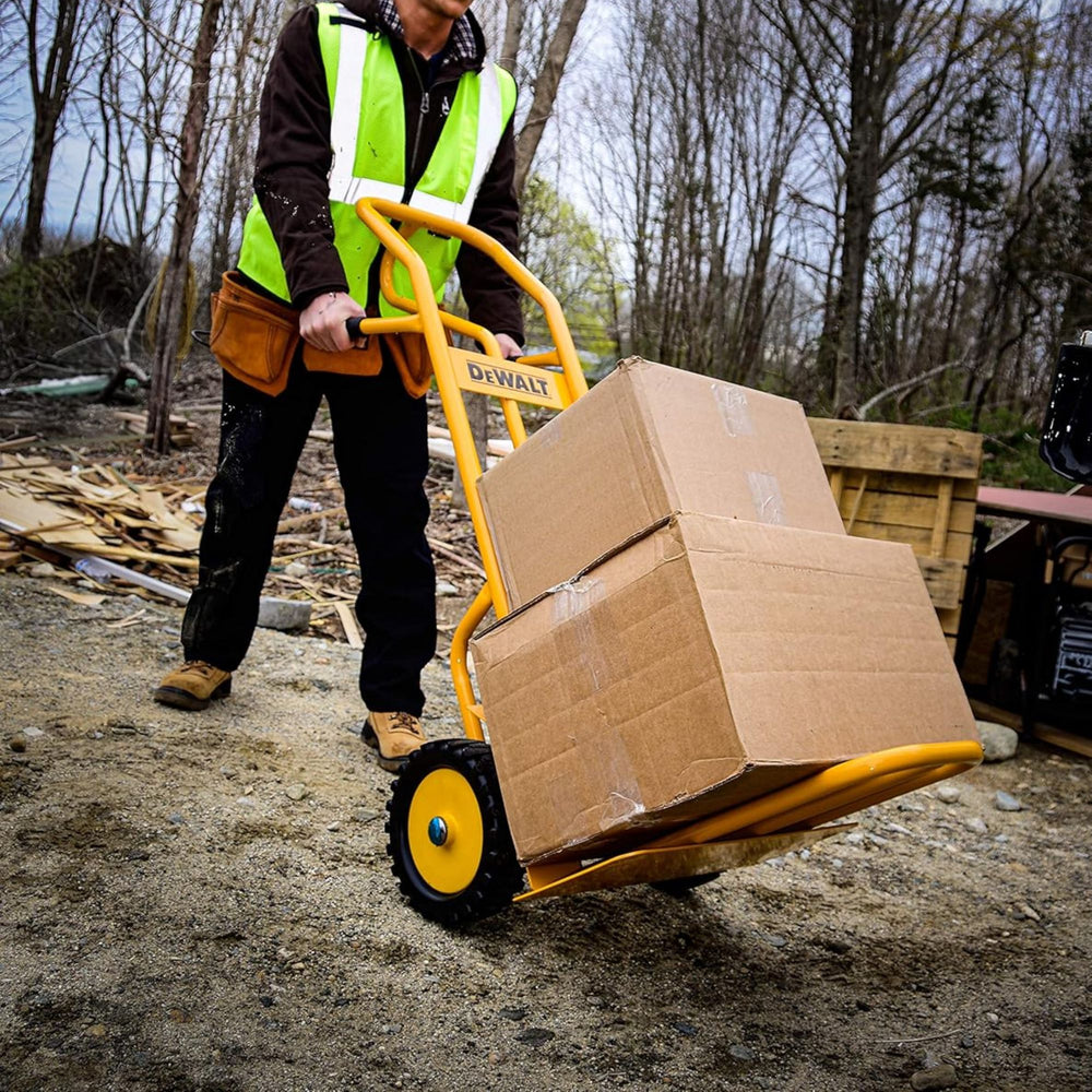 
                      
                        DEWALT Steel Hand Truck - 400Kg Load Capacity with Large Base Plate and PU Wheels - DXWT-500
                      
                    