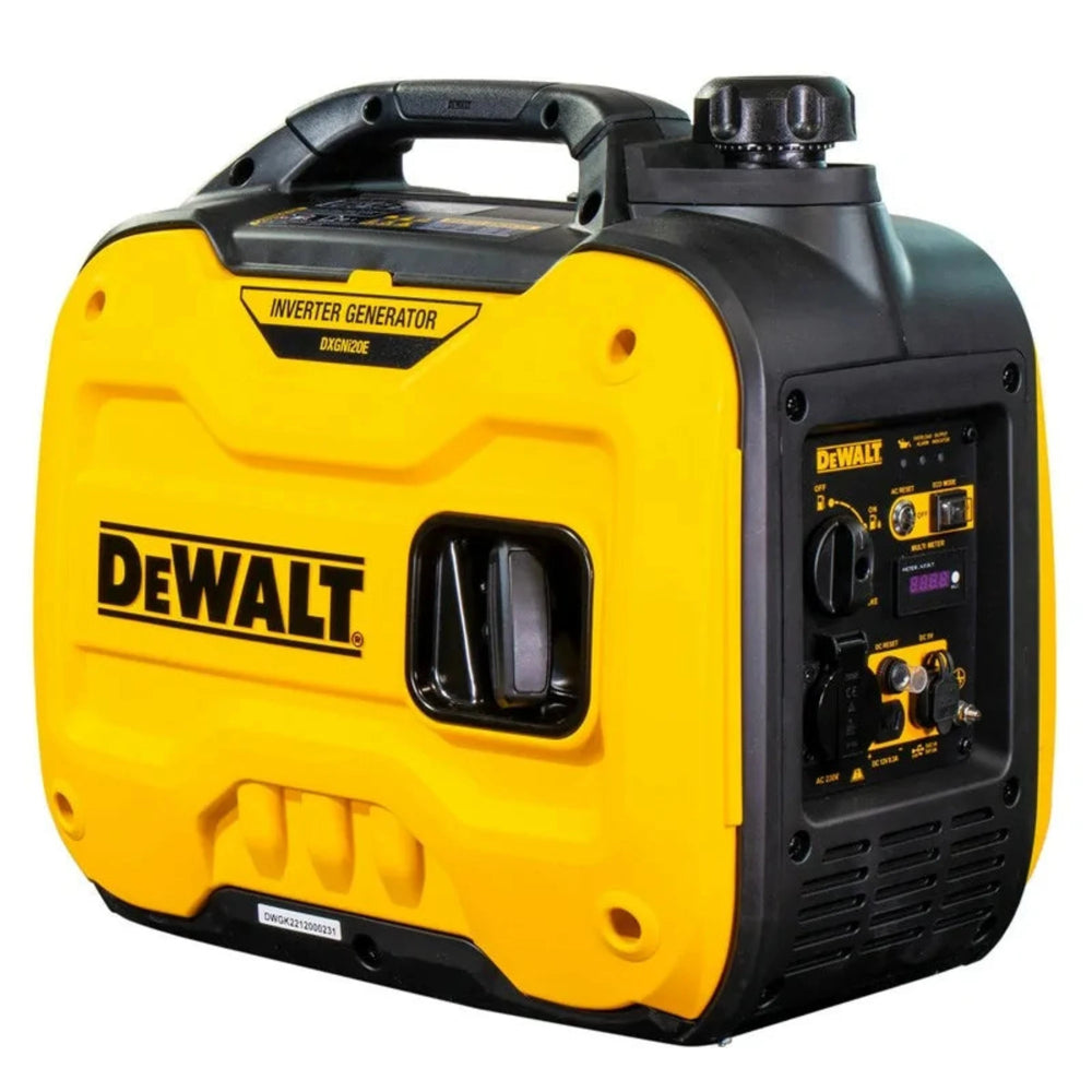 
                      
                        DEWALT Portable Inverter Generator, Silent, Rated Power 1800 Watts, 5L Petrol Tank, 7.5 Hrs Run time
                      
                    