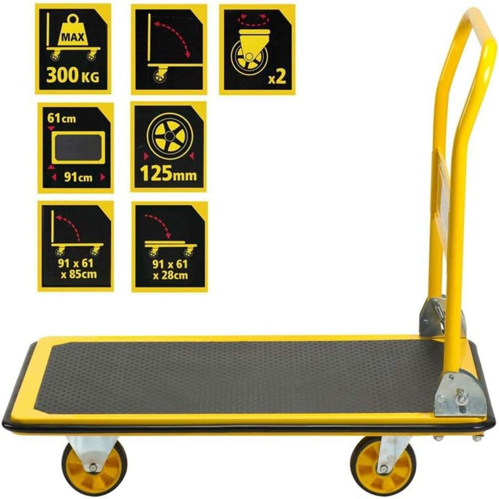 
                      
                        Arwani STANLEY Platform Trolley 300Kg - PC528 
                      
                    