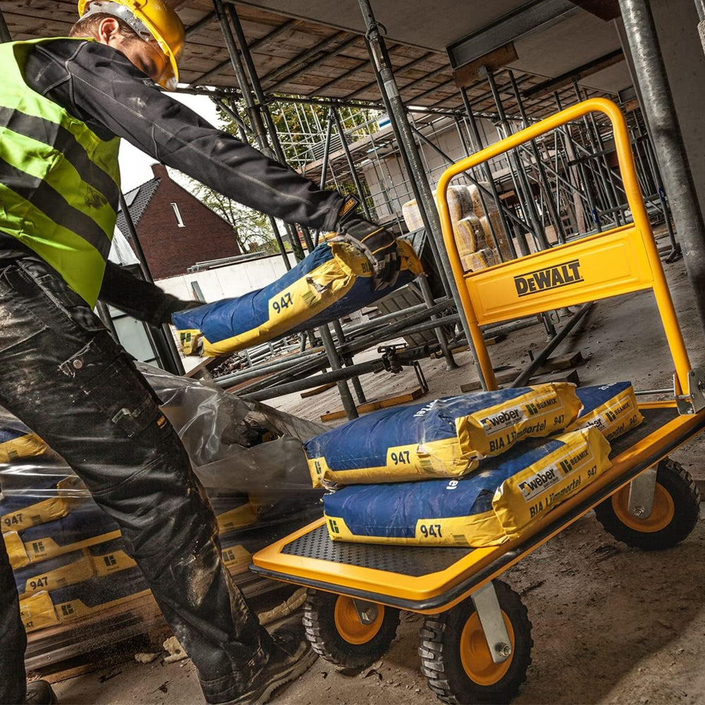 
                      
                        DEWALT Platform Trolley 400 Kg Loading Capacity with PU Wheels - DXWT-504
                      
                    