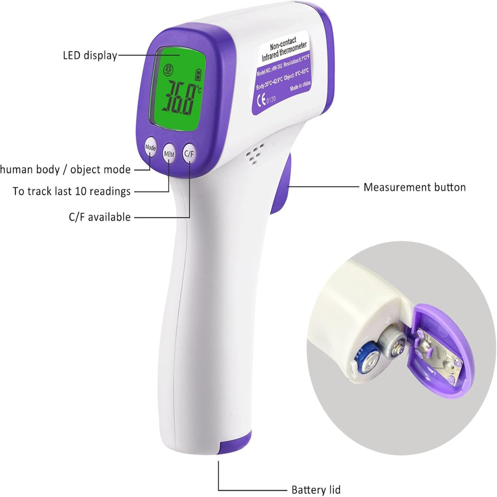 Arwani SIMZO Non Contact Infrared Body Thermometer HW-302 