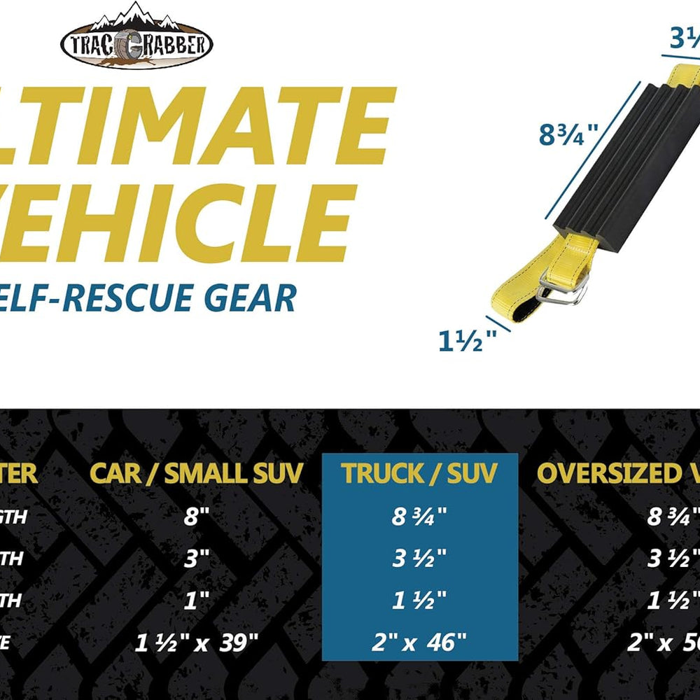 
                      
                        Arwani TRAC-GRABBER The "Get Unstuck" Traction Solution For SUVs In Sand Quad Pack - TGT02 
                      
                    