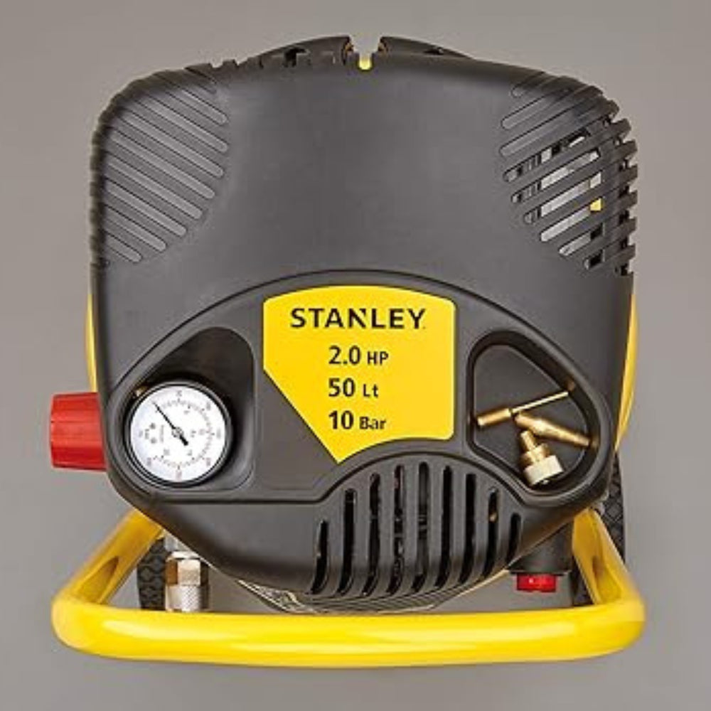 
                      
                        STANLEY Air Compressor with 50L Vertical Tank, Oil Free and 2.0HP Motor - Arwani 
                      
                    