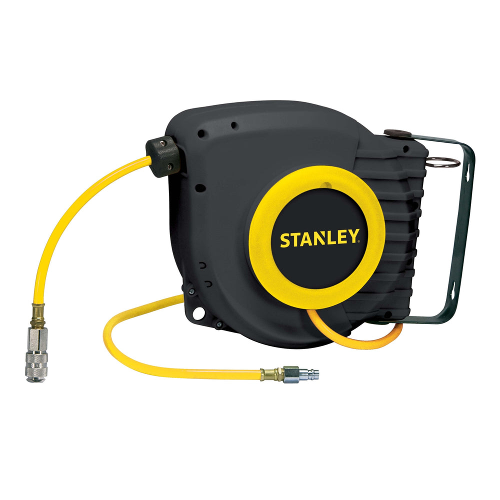 
                  
                    STANLEY Air Hose Reel with Quick Connect Fittings (6.5x10mm), 9m Length - Arwani 
                  
                