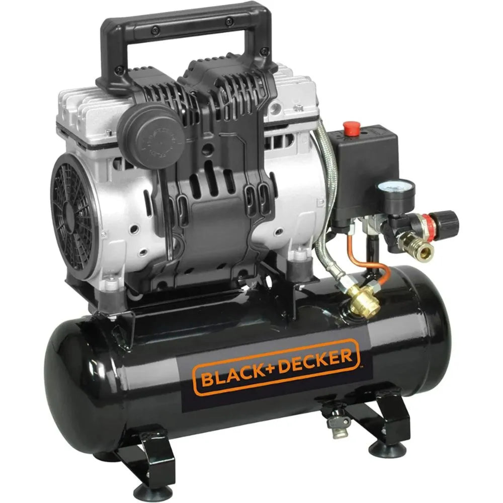 
                      
                        Arwani BLACK+DECKER Portable Oil-Free Low Noise Air Compressor with 6L Tank 
                      
                    