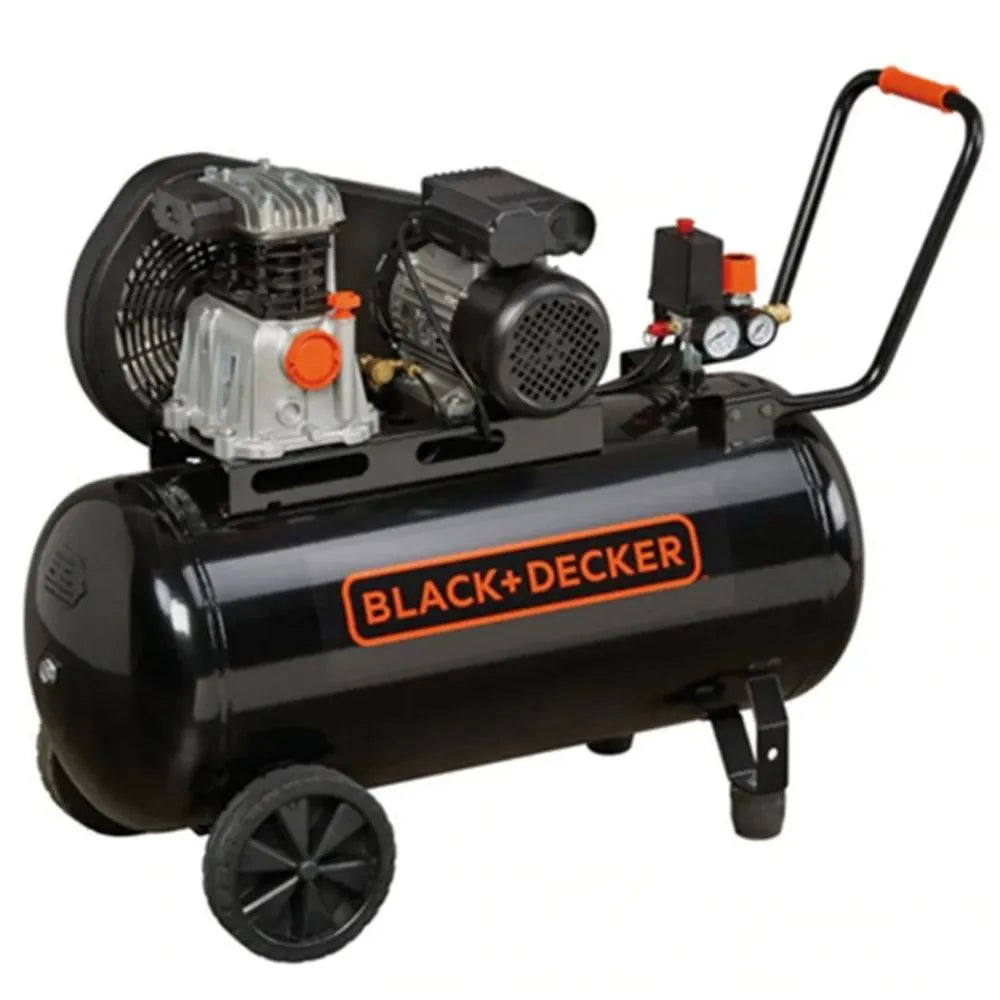 BLACK+DECKER Air Compressor With 100L Tank & 2 HP Motor - Arwani 