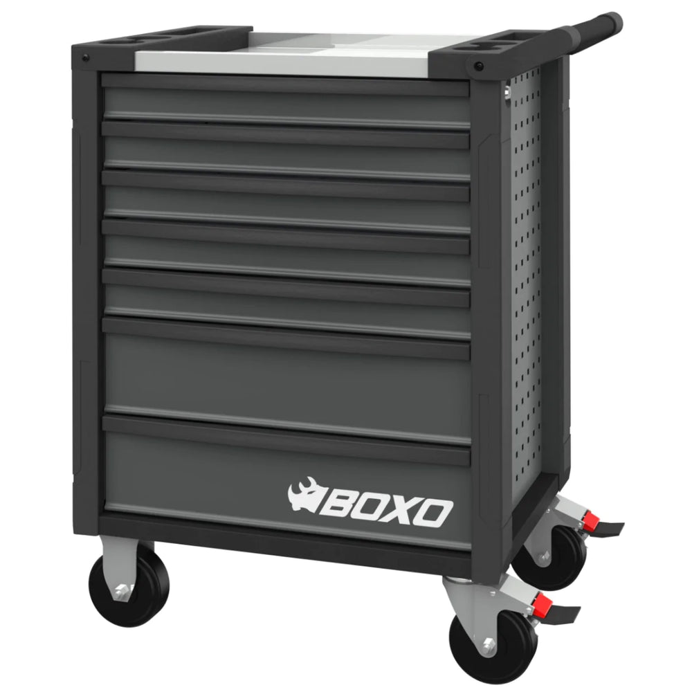 
                      
                        BOXO 7 Drawer Trolley with 233 Pcs Tool Set - Arwani 
                      
                    