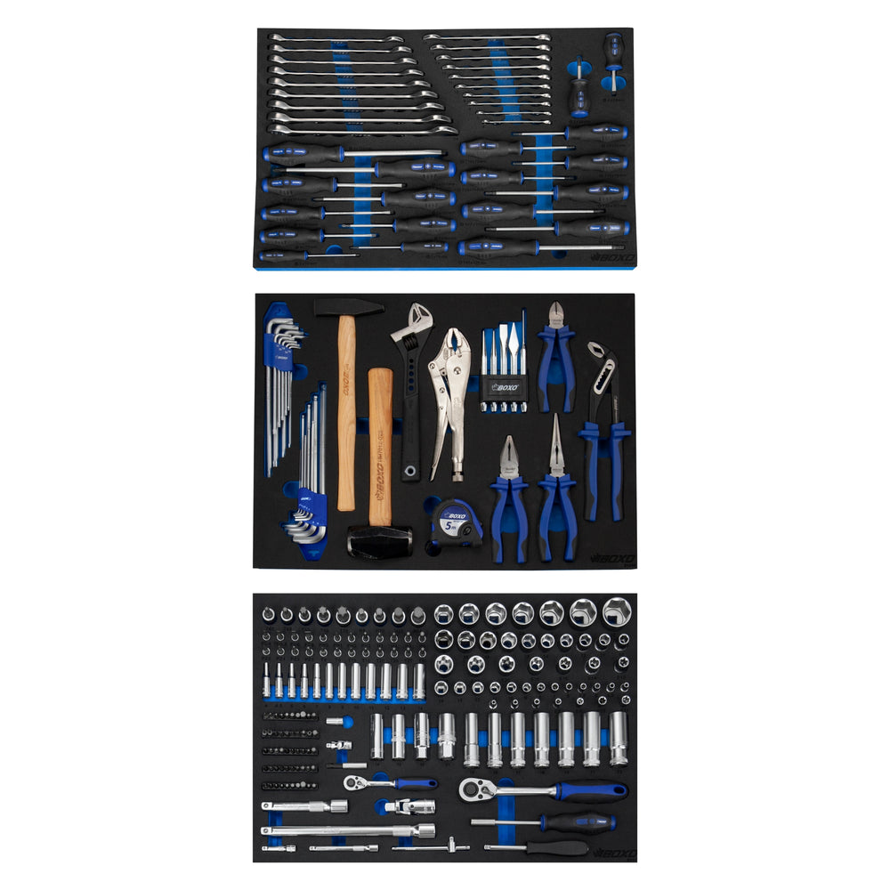 
                      
                        BOXO Tool Set 233 Pcs for Automotive Trolley - Arwani 
                      
                    