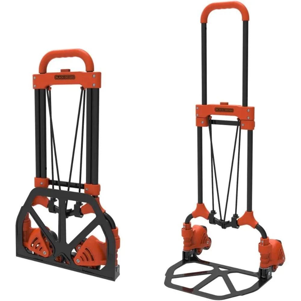 Arwani BLACK+DECKER Folding Hand Truck Stair Climber 30/65Kg Load Capacity 