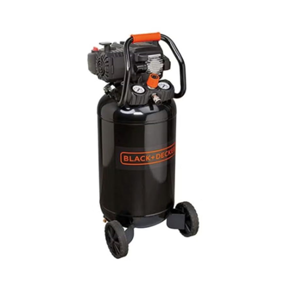 
                  
                    BLACK+DECKER Air Compressor Oil-Free with 50L Vertical Tank + 6 pcs Air Tools Kit - Arwani 
                  
                