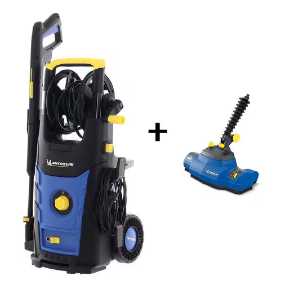 
                  
                    Arwani MICHELIN MPX19EH High Pressure Washer, 1900 W, 140 Bar, 460 L/H with AQUASWEEPER Cleaning & Washing Brush 
                  
                