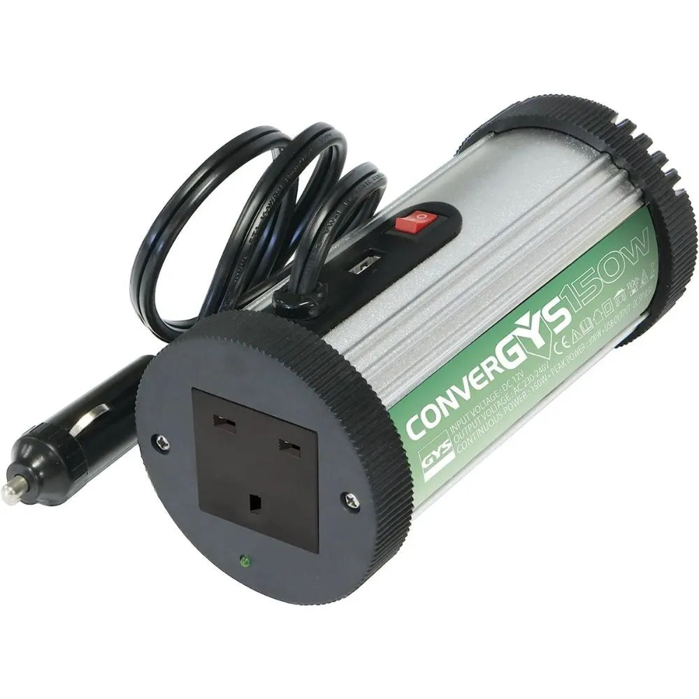 
                      
                        Arwani GYS 12V DC To 220V AC Inverter 150W Rated Power Output 
                      
                    