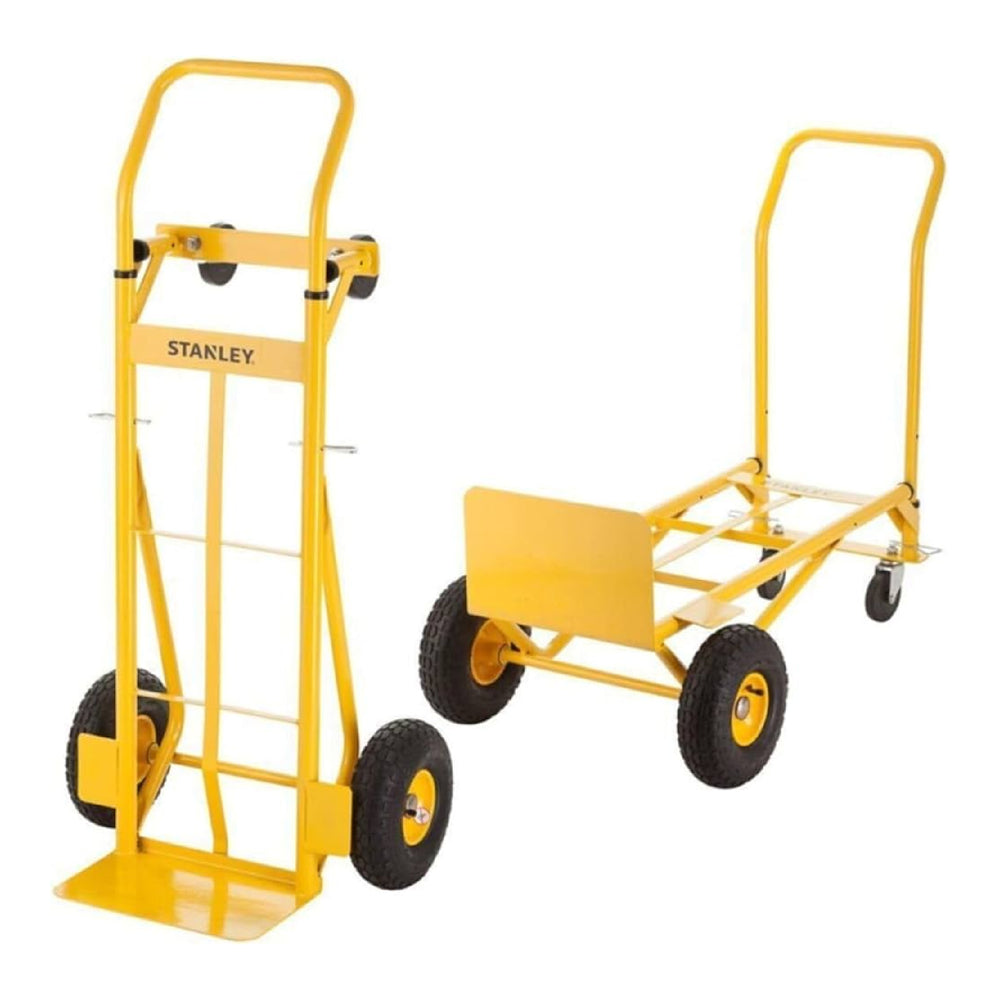 
                      
                        Arwani STANLEY Steel Multi-Truck - 150/200 kg Load Capacity, Convertible Hand Truck and Platform Trolley 
                      
                    