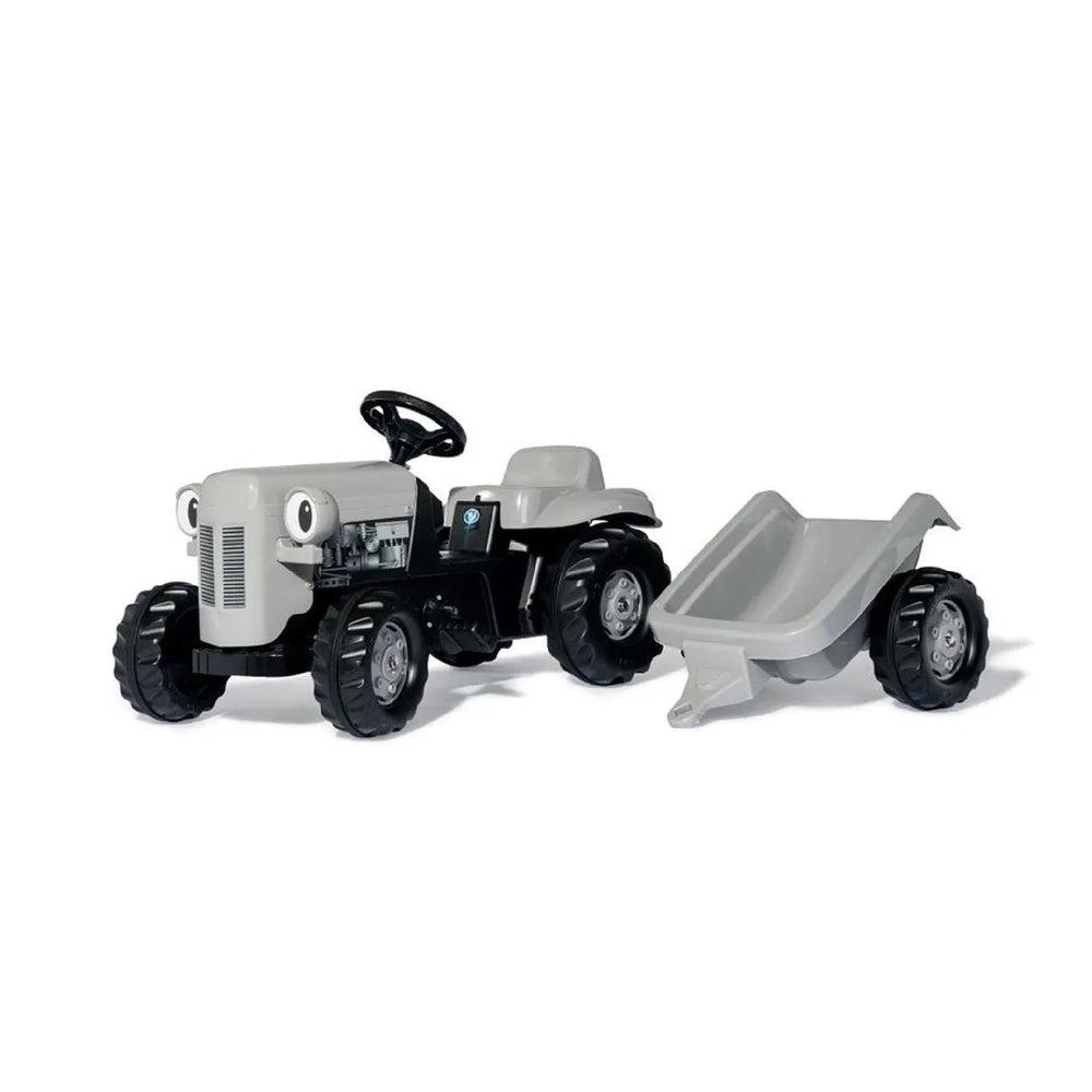 
                      
                        Arwani ROLLY TOYS Kids Ride-On Grey Fergie Pedal Tractor With Trailer - 014941 
                      
                    