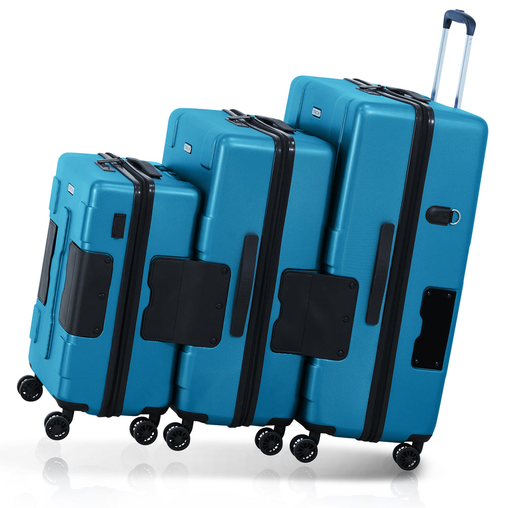 
                      
                        Arwani TACH Connectable 3 Pcs Luggage Set | 20, 24 & 28" Spinner Luggage with TSA Locks | Patented Built-In Connecting System Easily Links 6 Bags (Set of 3) 
                      
                    